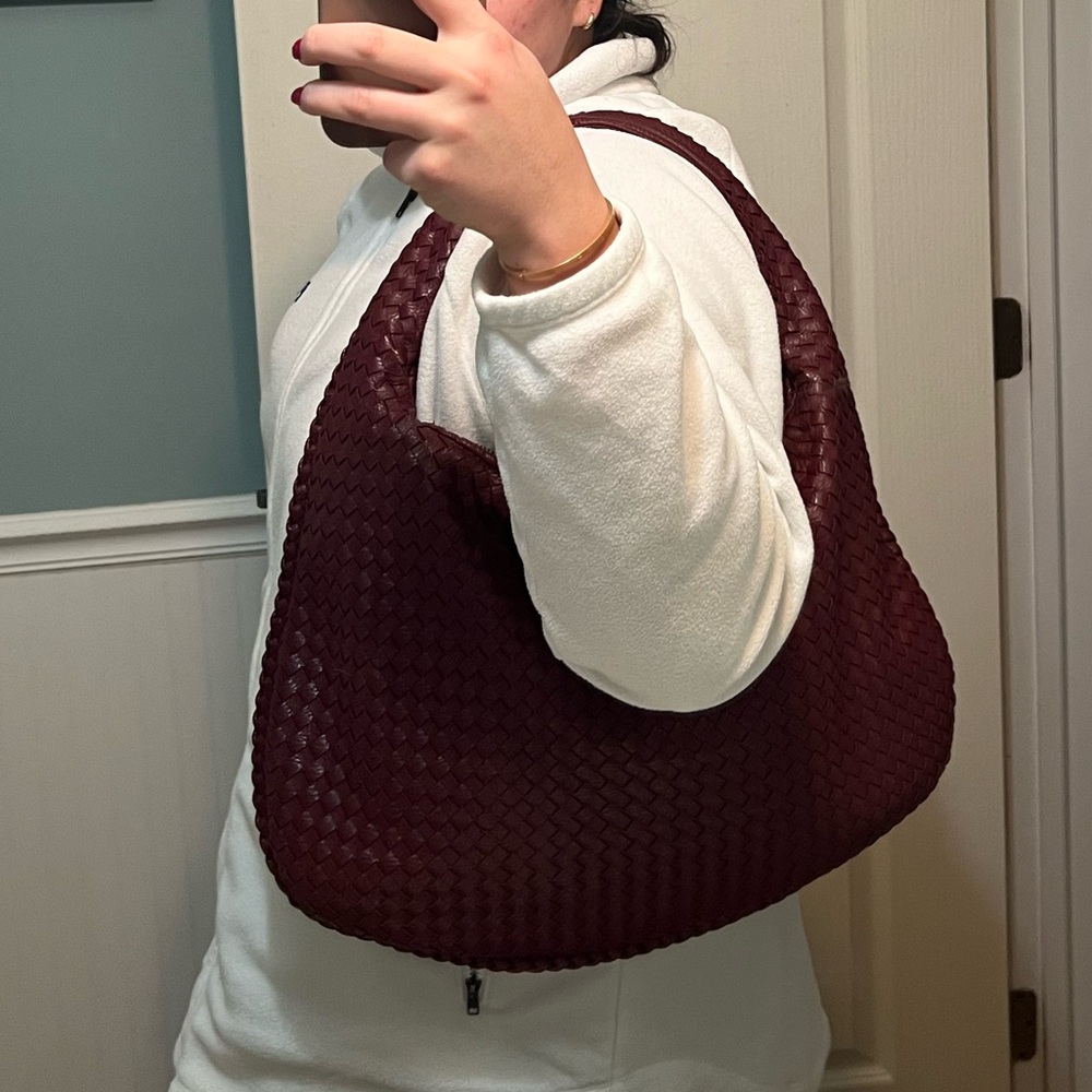 Faux leather bag